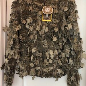 Realtree Camouflage Leafy Utility Jacket